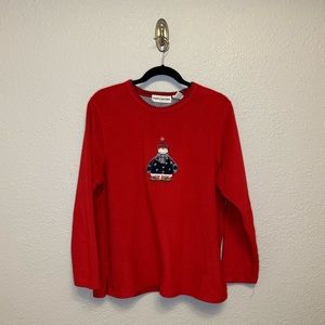 Red Snowman Christmas Sweater